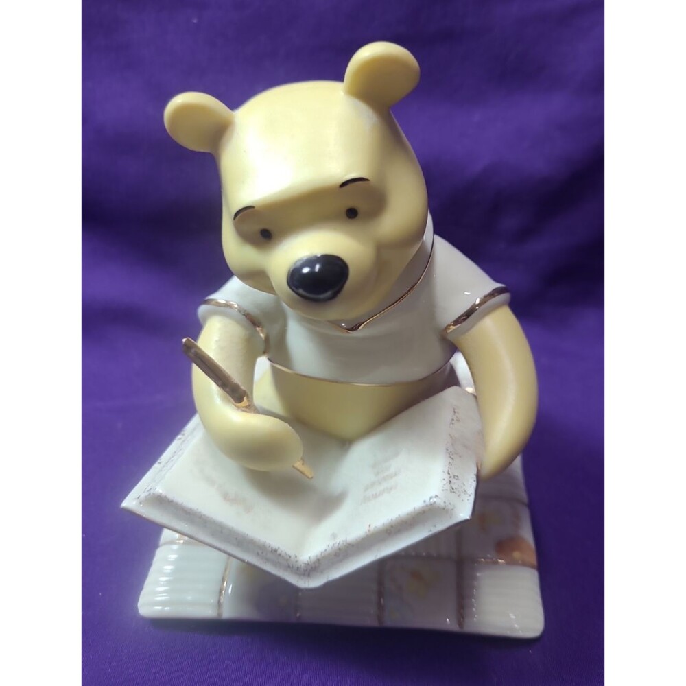Lenox Disney Showcase Winnie The Pooh "Practice Makes Perfect"